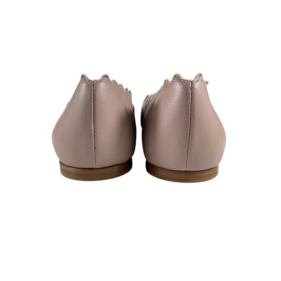Chloé 'Lauren' Pink Leather Ballet Flats Size 8 - Picture 6 of 9